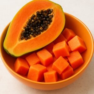 papaya fruit bowl